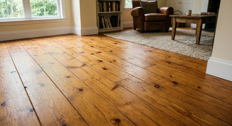 Pine Floor Installation in San Antonio, TX