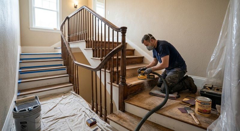 Wood Floor Refinishing Service
